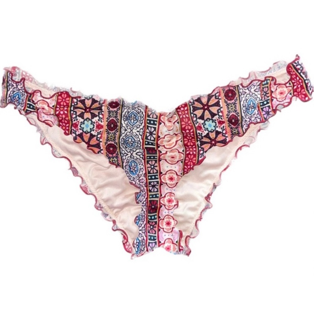 Patterned Bikini Bottoms